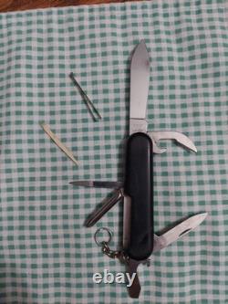 Victorinox Swiss Army Knife Black Blue And Red All Set For One Money