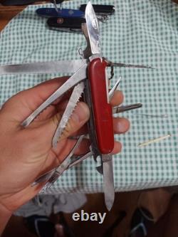 Victorinox Swiss Army Knife Black Blue And Red All Set For One Money