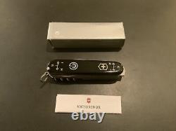 Victorinox Swiss Army Knife Black Grunig & Elmiger FASS 90 SIG 550 New in Box