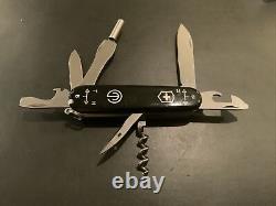 Victorinox Swiss Army Knife Black Grunig & Elmiger FASS 90 SIG 550 New in Box