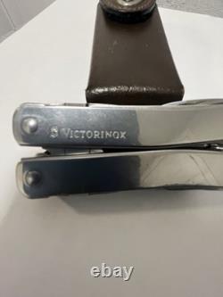 Victorinox Swiss Army Knife Black Swisstool Spirit XBS W-Pouch