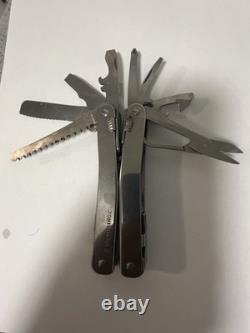 Victorinox Swiss Army Knife Black Swisstool Spirit XBS W-Pouch