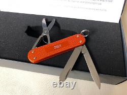 Victorinox Swiss Army Knife CLASSIC Alox Special Edition 2021 NIB Tiger Orange