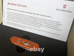 Victorinox Swiss Army Knife CLASSIC Alox Special Edition 2021 NIB Tiger Orange