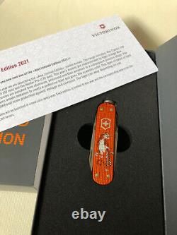 Victorinox Swiss Army Knife CLASSIC Alox Special Edition 2021 NIB Tiger Orange