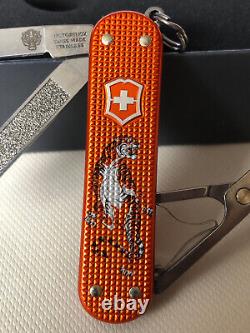 Victorinox Swiss Army Knife CLASSIC Alox Special Edition 2021 NIB Tiger Orange