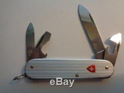 Victorinox Swiss Army Knife Cadet Original Model Small Penknife Silver With Box