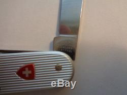Victorinox Swiss Army Knife Cadet Original Model Small Penknife Silver With Box
