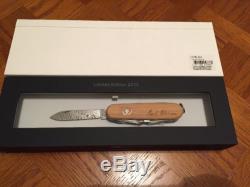 Victorinox Swiss Army Knife Carl Elsener Sr. Damascus Limited Edition 2013