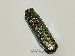 Victorinox Swiss Army Knife Classic SD 58mm/2.28in Hammered Sterling Silver