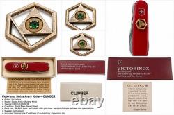 Victorinox Swiss Army Knife Climber Special Edition with Gold Tone Emblem NIB Swit