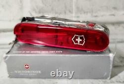 Victorinox Swiss Army Knife, Cybertool 34 Lite, Ruby Red, 53969
