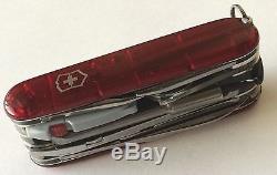 Victorinox Swiss Army Knife, Cybertool 34 Lite, Ruby Red, 53969, New In Box