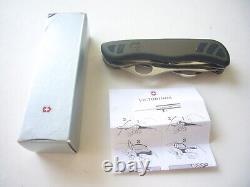 Victorinox Swiss Army Knife Dual Pro Military Od Green New+ Box 2 Locking Blades