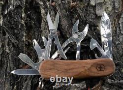Victorinox Swiss Army Knife, Evolution Walnut Wood S557, 2.5221. S63, New In Box