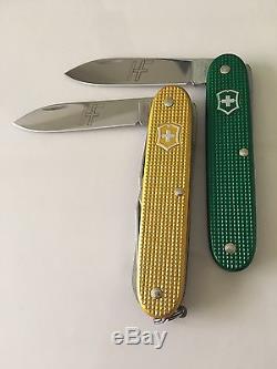 Victorinox Swiss Army Knife Farmer Solo Bicolor Set Alox NIB Rare