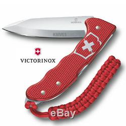 Victorinox Swiss Army Knife HUNTER PRO RED ALOX LANYARD + CLIP POCKET TOOL 35249