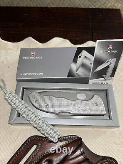 Victorinox Swiss Army Knife Hunter Pro Alox Custom Belt Holster For Large Folder