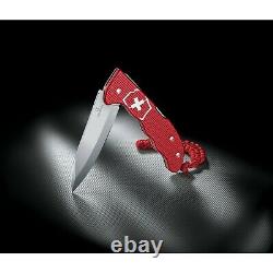 Victorinox Swiss Army Knife Hunter Pro Red Alox with Clip & Paracord 0.9415.20