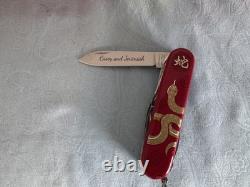 Victorinox Swiss Army Knife Huntsman Year of the Snake 2025 1.3714. E14- Engraved