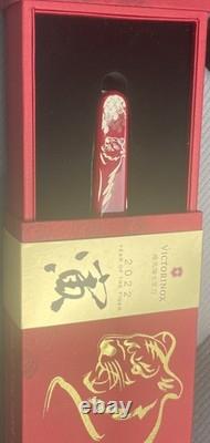 Victorinox Swiss Army Knife Limited Chinese Zodiac Year Of The Tiger 2022