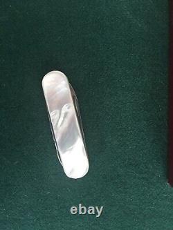 Victorinox Swiss Army Knife Limited Edition Beautiful Mother of Pearl Knife