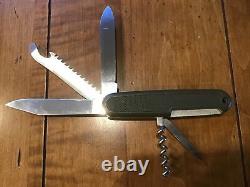 Victorinox Swiss Army Knife Mauser Olive Drab Green Rare