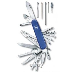 Victorinox Swiss Army Knife Multi-tool SWISSCHAMP 33 functions BLUE Rare