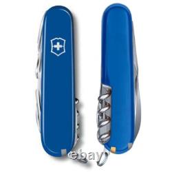 Victorinox Swiss Army Knife Multi-tool SWISSCHAMP 33 functions BLUE Rare