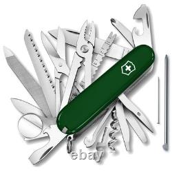 Victorinox Swiss Army Knife Multi-tool SWISSCHAMP 33 functions GREEN Rare