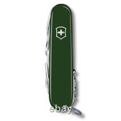 Victorinox Swiss Army Knife Multi-tool SWISSCHAMP 33 functions GREEN Rare