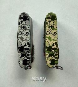 Victorinox Swiss Army Knife Multi-tool SWISSCHAMP 33 functions NAVY Pixel Rare