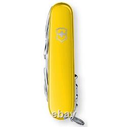 Victorinox Swiss Army Knife Multi-tool SWISSCHAMP 33 functions YELLOW Rare