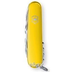 Victorinox Swiss Army Knife Multi-tool SWISSCHAMP 33 functions YELLOW Rare