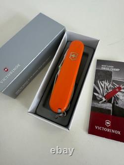 Victorinox Swiss Army Knife Multi-tool SWISSCHAMP ORANGE New Rare