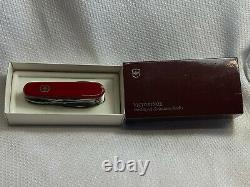 Victorinox Swiss Army Knife Officer Suiss 1980-2005 14 Tool Multi Tool In Box