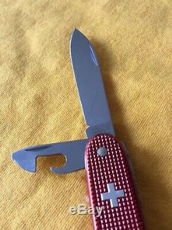 Victorinox Swiss Army Knife Old Cross Pioneer Alox 1998 Rare