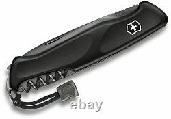 Victorinox Swiss Army Knife Onyx Black Ranger 55, 130mm, 0.9563. C31P, New In Box