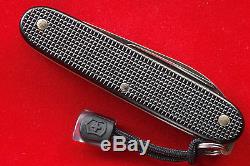 Victorinox Swiss Army Knife Pioneer RARE All Black with the old Silver Cross