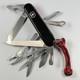 Victorinox Swiss Army Knife RE Mechanic Deluxe Mod Pliers Metal File Red G10