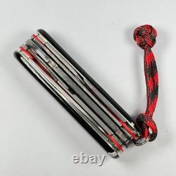 Victorinox Swiss Army Knife RE Mechanic Deluxe Mod Pliers Metal File Red G10