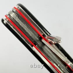 Victorinox Swiss Army Knife RE Mechanic Deluxe Mod Pliers Metal File Red G10