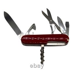 Victorinox Swiss Army Knife Red Centennial 1891-1991 Climber Model 5711
