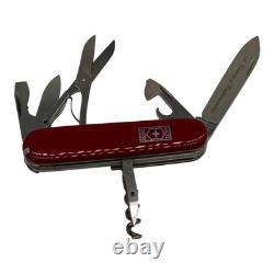 Victorinox Swiss Army Knife Red Centennial 1891-1991 Climber Model 5711