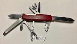 Victorinox Swiss Army Knife Red NASA Space Shuttle 10 multi tools