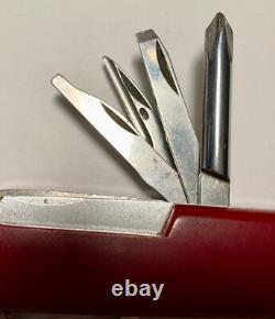 Victorinox Swiss Army Knife Red NASA Space Shuttle 10 multi tools