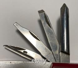 Victorinox Swiss Army Knife Red NASA Space Shuttle 10 multi tools