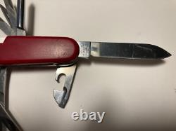 Victorinox Swiss Army Knife Red NASA Space Shuttle 10 multi tools