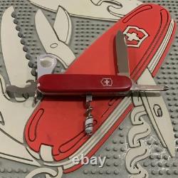 Victorinox Swiss Army Knife Red Scientist 91mm Very Clean Good Snap