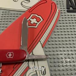 Victorinox Swiss Army Knife Red Scientist 91mm Very Clean Good Snap